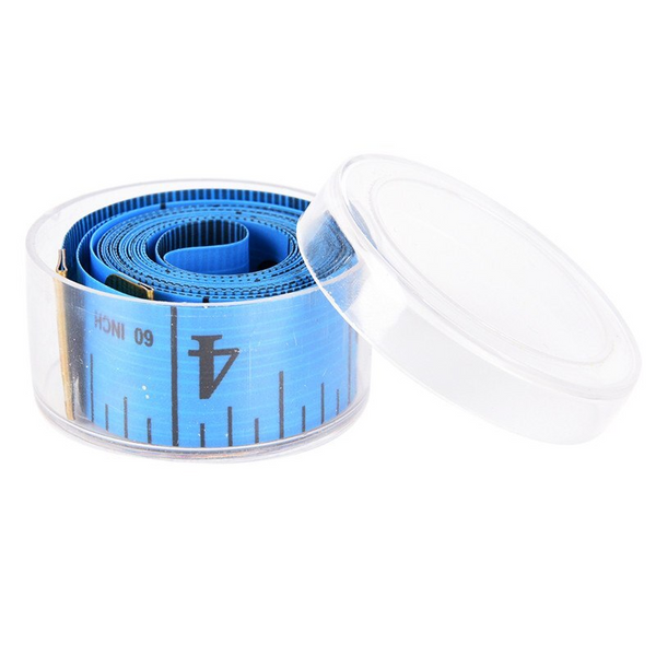 Flat 150Cm/60In Body Measuring Ruler Sewing Tailor Tape Measure Soft Meter (Random)