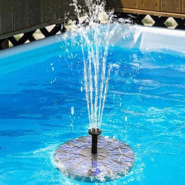 Water Features Fountains Submersible Floating Solar Pump Kit
