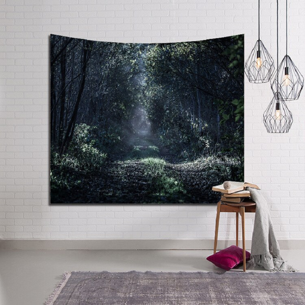 Wall Hanging Decor Nature Art Polyester Fabric Tapestry For Dorm Room Bedroomliving 60 Inch X 150Cmx150cm 879