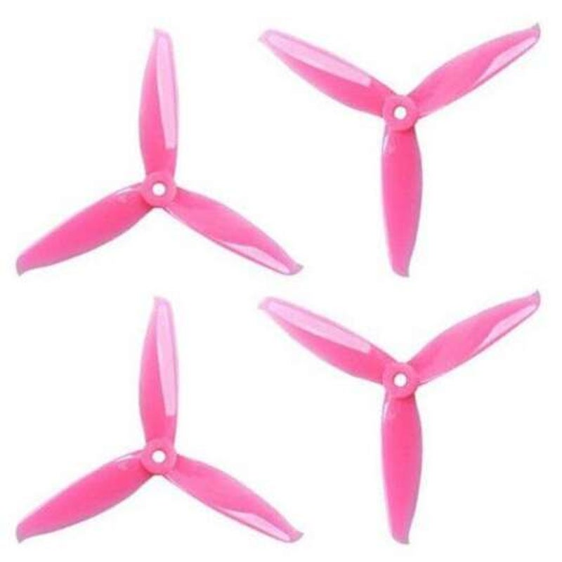 Flash 5152 3 Blade Cw Ccw Pc Propeller For 180 250 280 Rc Drone 4Pcs Blossom Pink