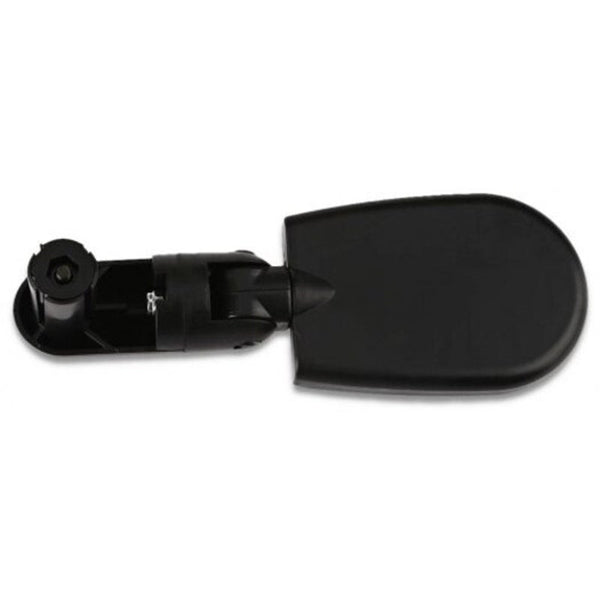 Glass Adjustable Rotate Flexible Bicycle Mini Rear View Mirror Black