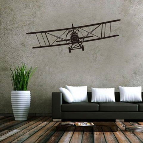Glider Style Wall Sticker For Living Room Bedroom Black