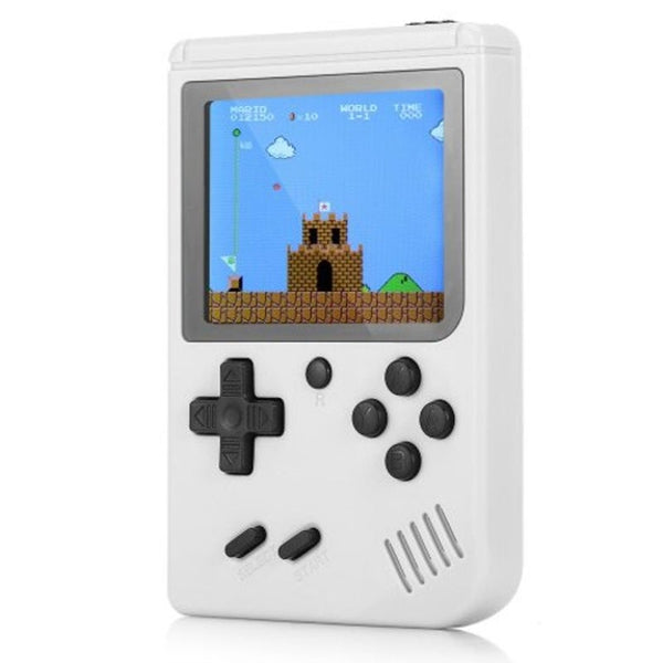 168 In Nostalgic Handheld Game Console White