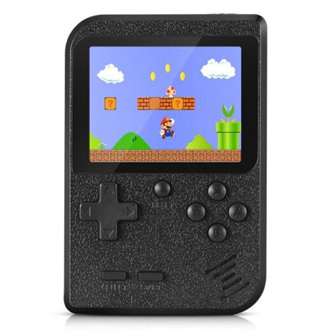 Built In 400 Classic Games Handheld Console Black