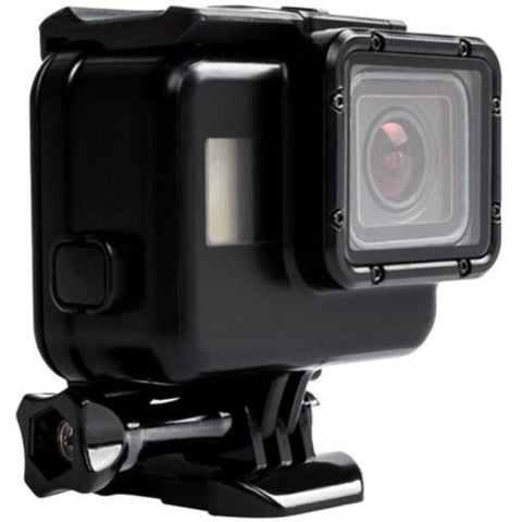 Gp421b Black Diamond Waterproof Case Touch Back Cover For Gopro Hero 5 / 6 7 Sports Camera