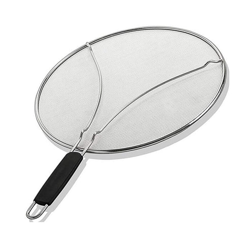 Grease Splatter Screen For Frying Pan 11.5 Inch Stops 99 Of Hot Oil Splash Protects Skin From Burns Guard Cooking