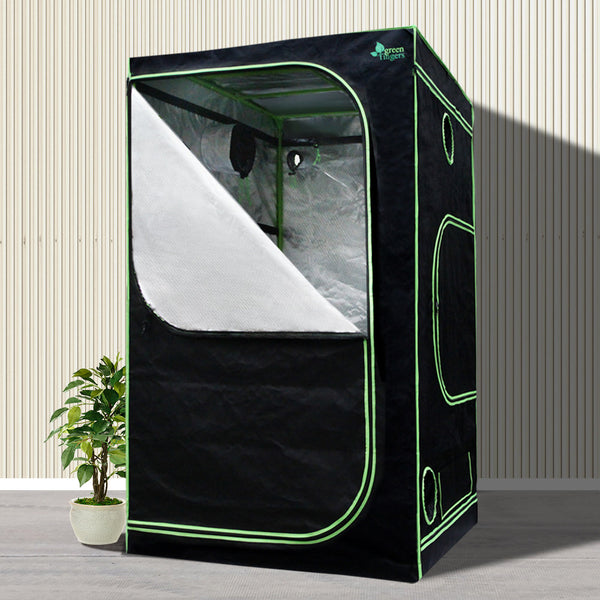 Greenfingers Grow Tent 1000W Led Light 90X90x180cm Mylar 6" Ventilation