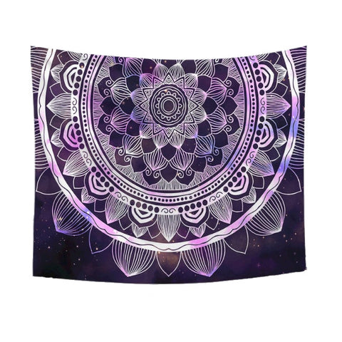Sitting Lotus On Wall Tapestry Wgt 211334