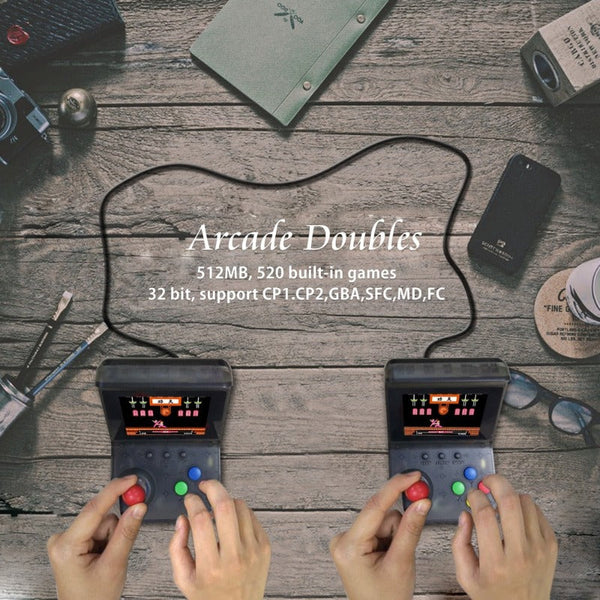 Mini Retro Handheld Games Console 520 Arcade