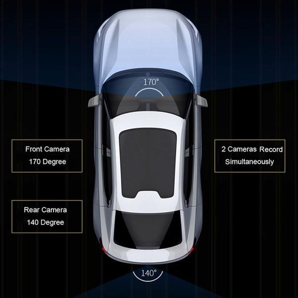 Car Dash Cameras Next Gen 1080P Hd Front Rear