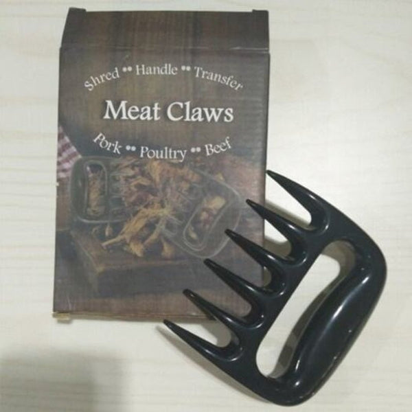 Heat Resistant Bear Claw Meat Separator For Kitchen Black