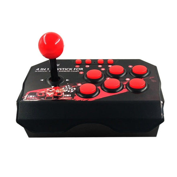 4-In-1 Retro Arcade Station Usb Wired Games Console For Ps3 Switch Pc Android Tv