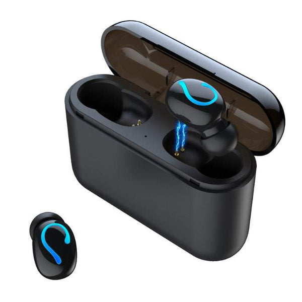 Headphones Hqb Q32 Wireless Earbuds 60H Playtime Hd Hi Fi Stereo Sound Bluetooth 5.0 Earphones True In