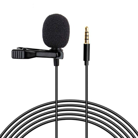 Microphones Lavalier Is Suitable For Bloggers Lapel Clip Type Omnidirectional Capacitor Iphone Ipad Samsung Android Windows Smartphone