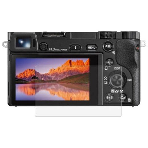 Lcd Camera Screen Hd Toughened Glass Protective Film For Sony A6000 / A6300 Transparent