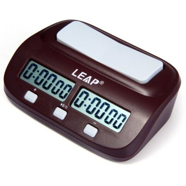 Pq9907s Electronic Board Game Chess Clock Timer For I Go Wine Red