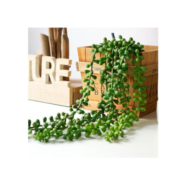 Lifelike Green Leaf Garland Artificial Plants Home Decor