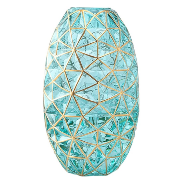 Light Luxury Nordic Glass Vase Living Room Decoration Flowers Arrangement Creative Home Accessories