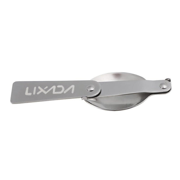 Lixada Pack Of 2 Outdoor Foldable Stainless Steel Spork Camping Picnic Tableware