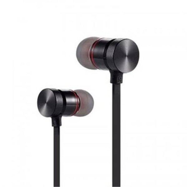 Magnetic Bluetooth Stereo Earphone Sport Earbuds Black