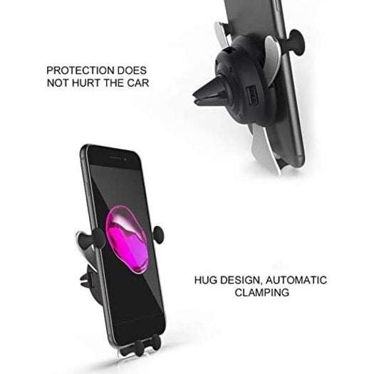 Car Phone Holders Majoxin Universal Vehicle Air Outlet Vent Mount Stand Smartphone Mobile Bracket Automatic Gravity Clip