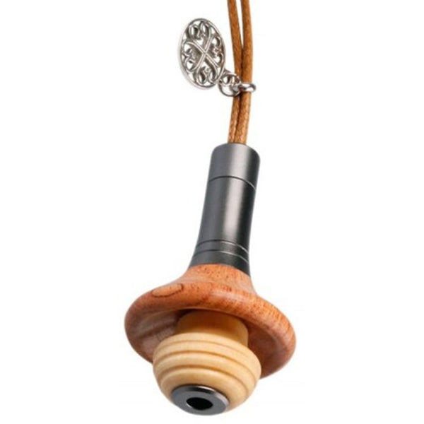 Mandolin Shape Car Aromatherapy Pendant Wood