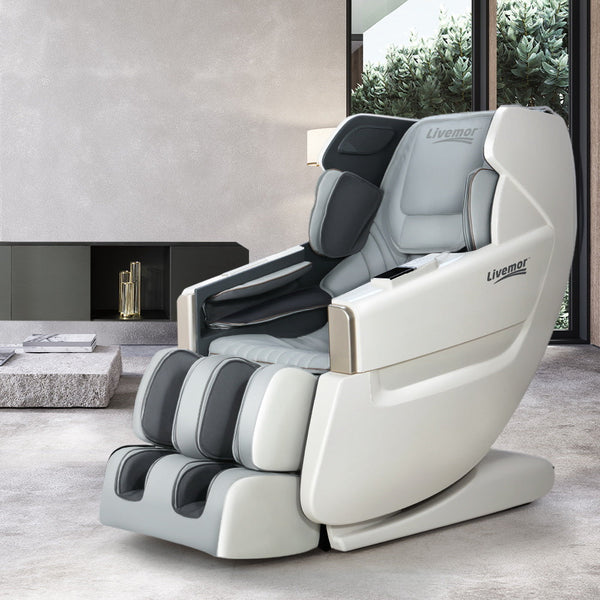 Livemor Massage Chair Electric Gravity Bed Recliner Kneading Massager
