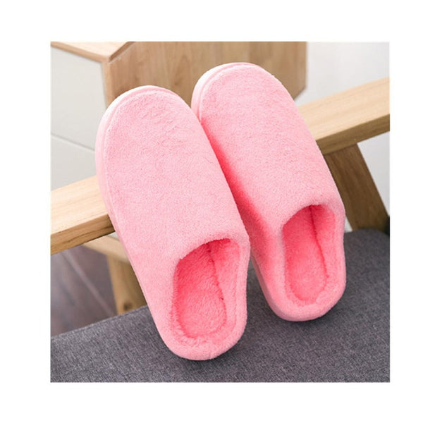 Memory Foam Slide Slippers Non House Shoes Pink