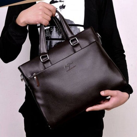 Men's Handbag Shoulder Messenger Asual Bag Brown