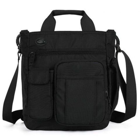 Men's Leisure Business Crossbody Bag Handbag Shoulder Messenger Pack Black