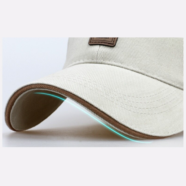 Spring Summer Unisex Baseball Hat Cap Snapback Adjustable Beige