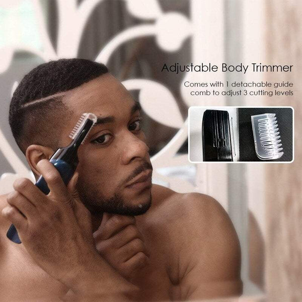Electric Shavers Men's Grooming Kit Rechargeable Hair Clipper Nose Trimmer Male Styling Set