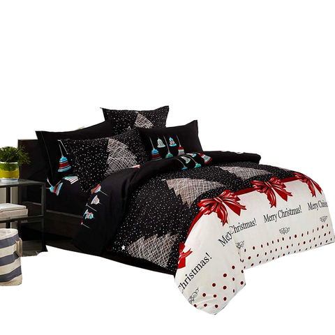 Merry Double Sizechristmas Quilt/Duvet Cover Set