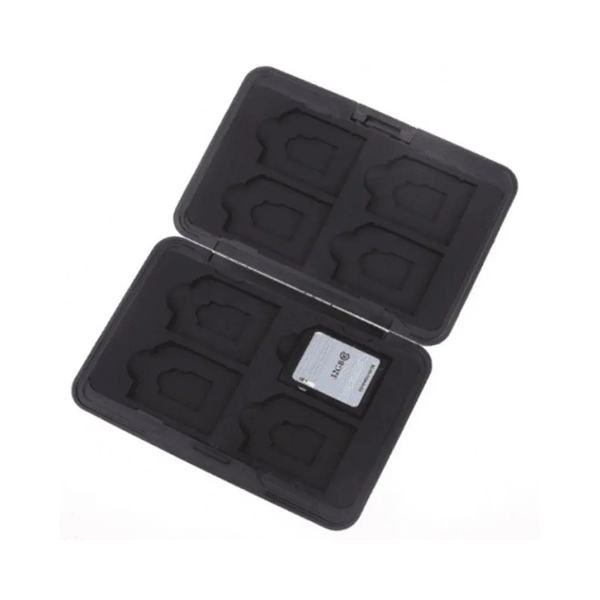 Micro Sd Card Holder Storage Box Silver