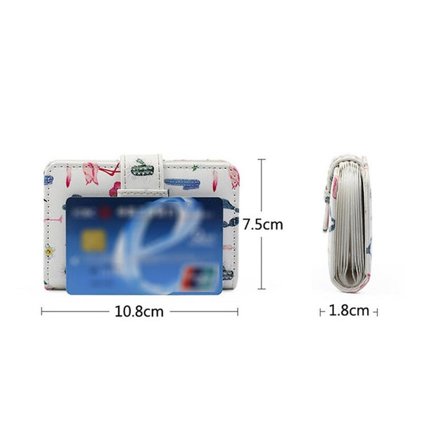 Mini Colorful Pu Leather Instant Photo Album Picture Case 20 Pockets Retro Portable Scrapbook Card Holder 1