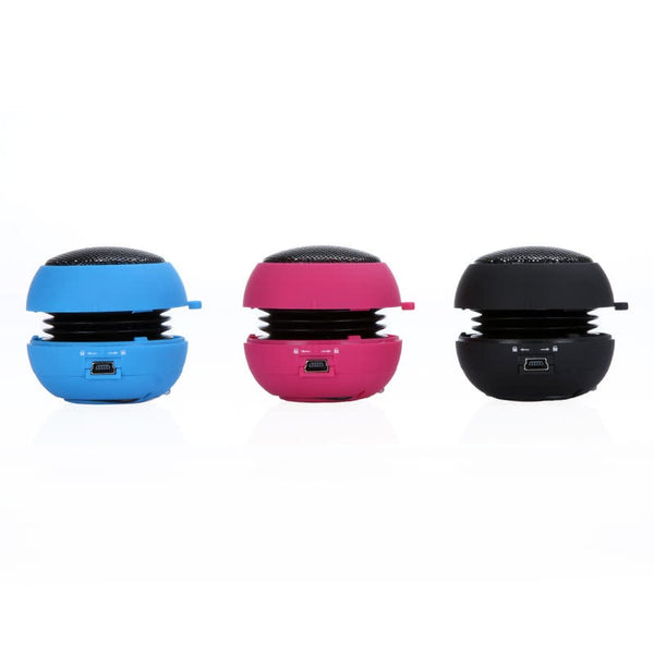 Mini Hamburger Speaker For Iphone Ipad Ipod Laptop Pc Mp3 Audio Amplifier Blue