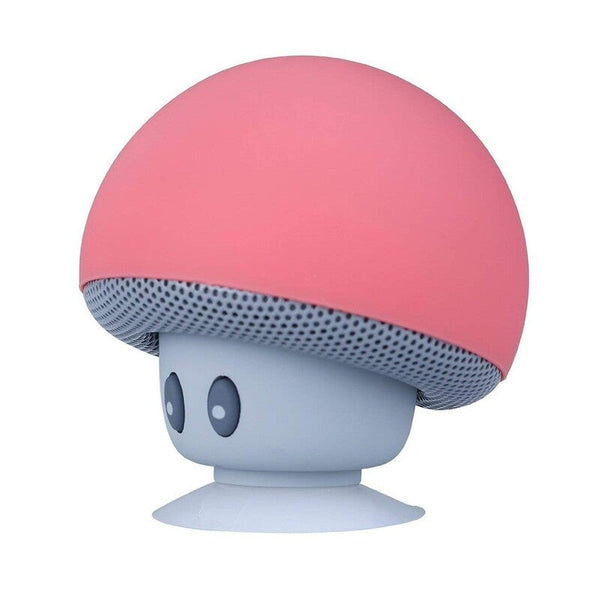Mini Mushroom Bt V4.1 Speaker Cellphone Stand Red
