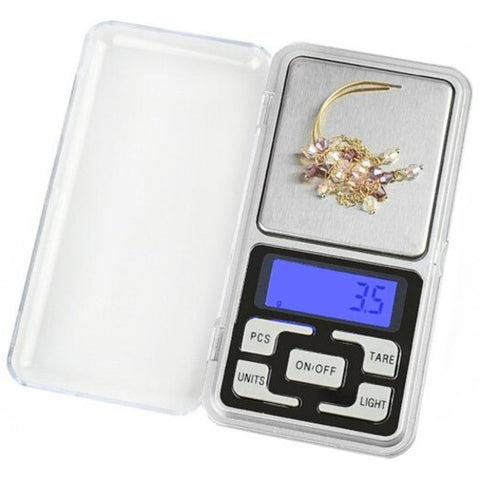 Mini Pocket Digital Scale Silver 200G / 0.01G