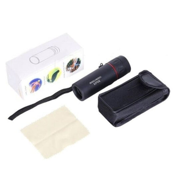 Mini Portable 30X25 Vision Monocular Hd Optical Waterproof Low Night Black