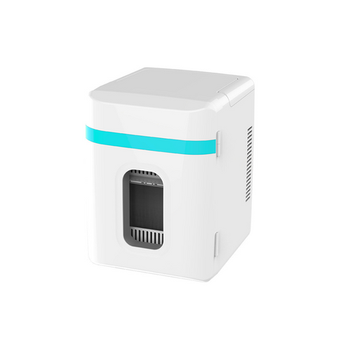 Mini Refrigerator In Vehicle Dormitory Cosmetics Blue