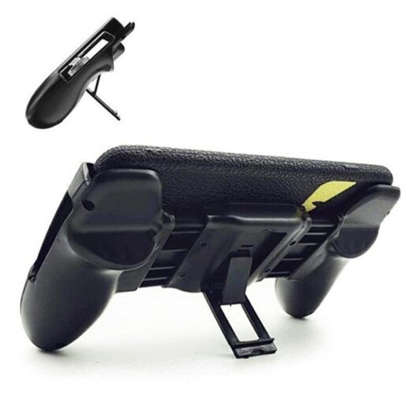 F1 Mobile Phone Gaming Joystick Controller Grip Case Gamepad For Pubg Black