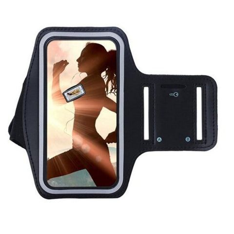 Running Waterproof Sports Armband Strap Case Bag For Iphone Xs Max / Black 158X78mm
