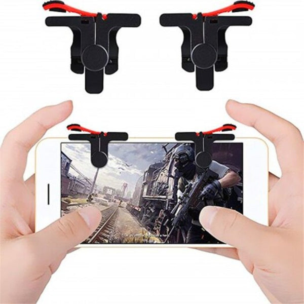 Mobile Game Controllers Trigger Gamepad Red