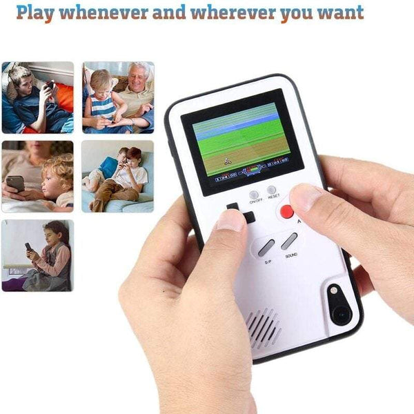 Phone Cases Covers Mobile For Iphone Retro 3D Game Design Style With 36 Mini Games Colour Screen Video Protective Iphonexr White