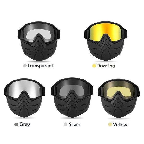 Motorcycling Goggles Uva400 Protection Winter Skiing Riding Skating Sports 2