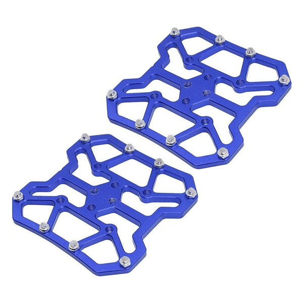 Mtb Mountain Bicycle Clipless Pedal Platform Adapters For Spd Keo Blue