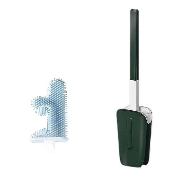 Multi-Angle Flexible Cactus Toilet Brush Cleaning Supplies