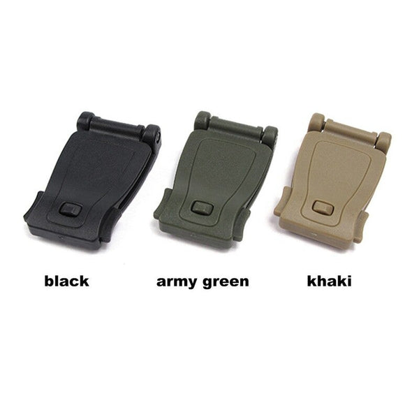 Tactical Backpack Bag Webbing Webdom Belt Clip Clasp Connecting Buckle Outdoor Camp Hike