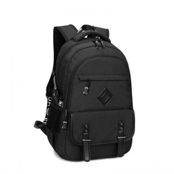 Backpacks Men's Usb Oxford Waterproof Schoolbag Travel Computer Black