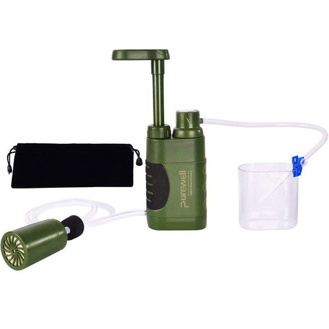 Portable Outdoor Water Purifier Personal Safety Emergency Filter Mini 5000L Filtration Activities